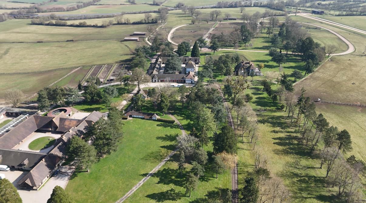 Vista aerea dell'Haras